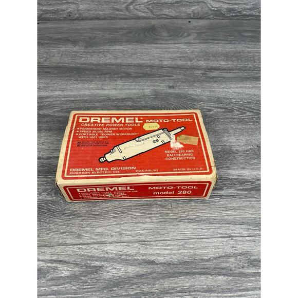 Vintage Dremel Moto-Tool Model 280, Series 66-3 Tested! - Picture 3 of 10